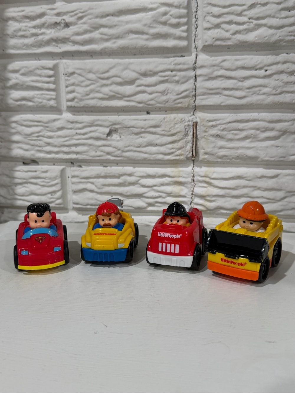 Lot of 4  - Little People Wheelies